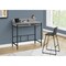 Monarch Specialties Computer Desk, Home Office, Standing, Storage Shelves, 48"L, Work, Laptop, Metal, Grey, Black I 7703 - alternate 3